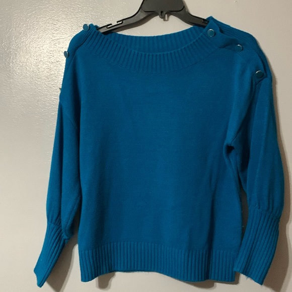 Soho turquoise sweater - Picture 1 of 5